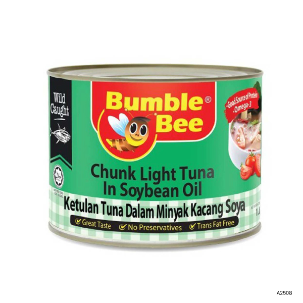 Tuna Chunks In Soy Bean Oil