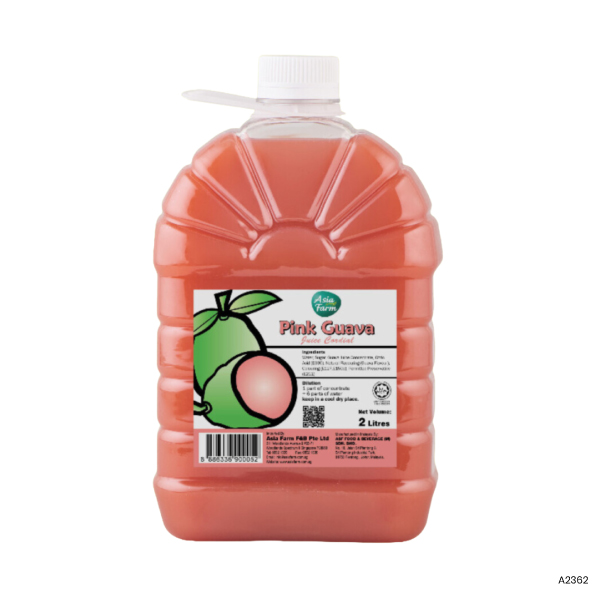 Pink Guava Juice Cordial