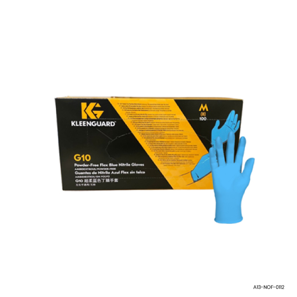 G10 Flex Blue Nitrile Gloves (M) - 54333