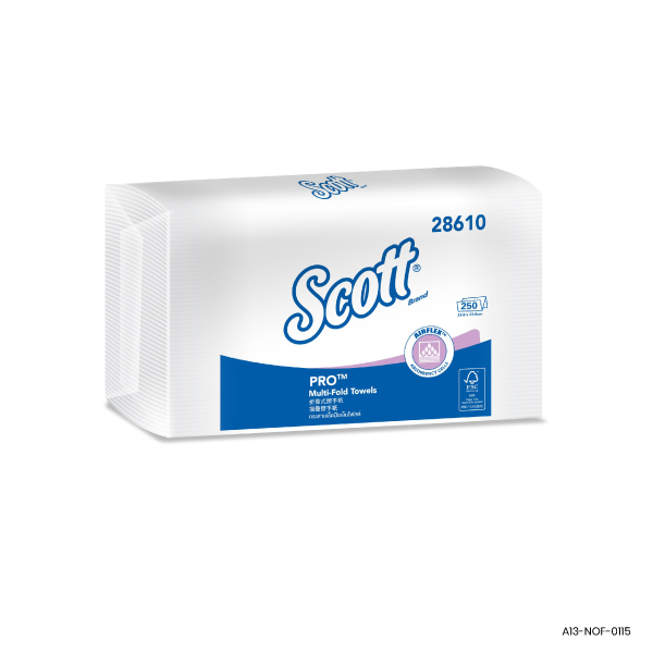 Pro M-Fold Fully Wrapped Hand Towel Airflex - 28610 (G1)