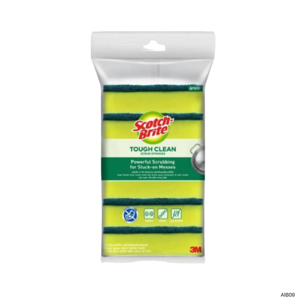 Scotch Brite Tough Scrubbing Sponge - 23127 (326)
